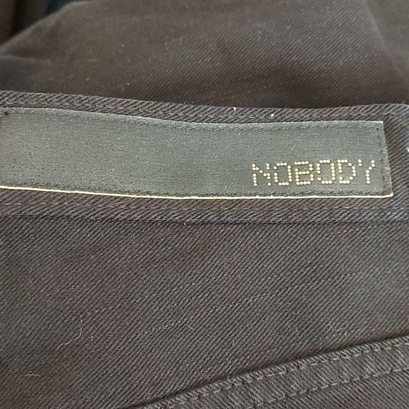 🌟New Price 2/$32🌟 NOBODY black jean sz. 32W 34L - Picture 4 of 6